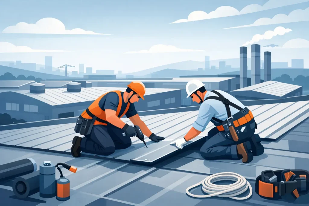 Industrial Roofing Contractor Services That Last