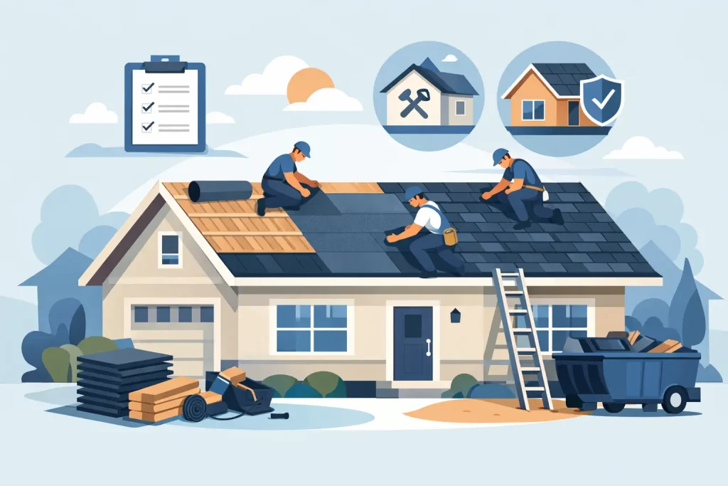 New Roof Installation Process Explained